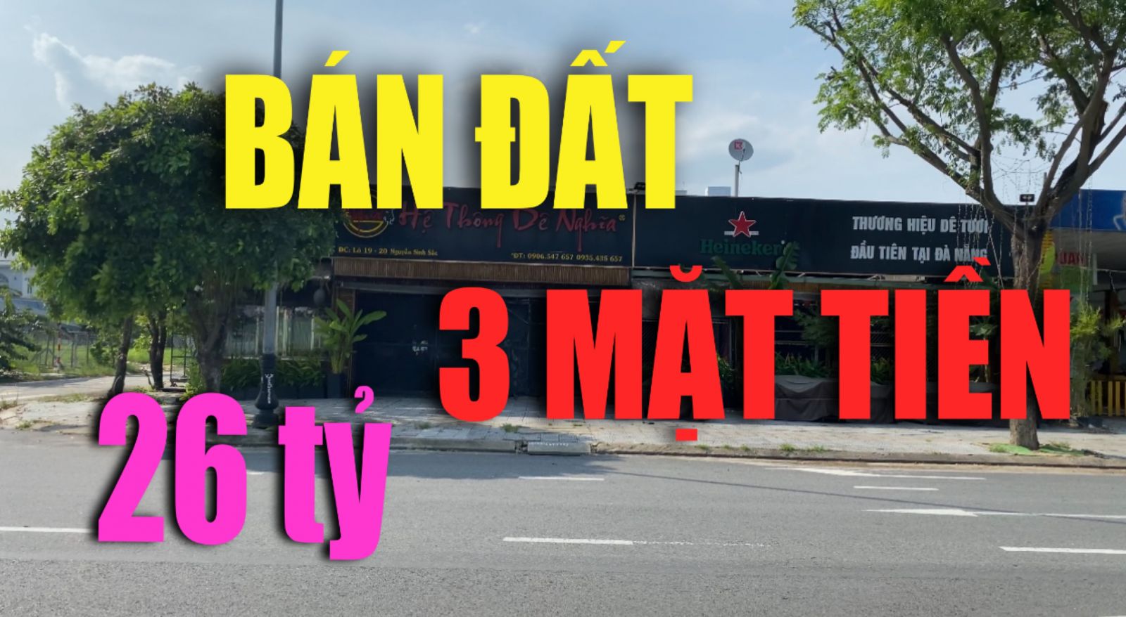 Đất 3 MT Nguyễn Sinh Sắc Đà Nẵng  