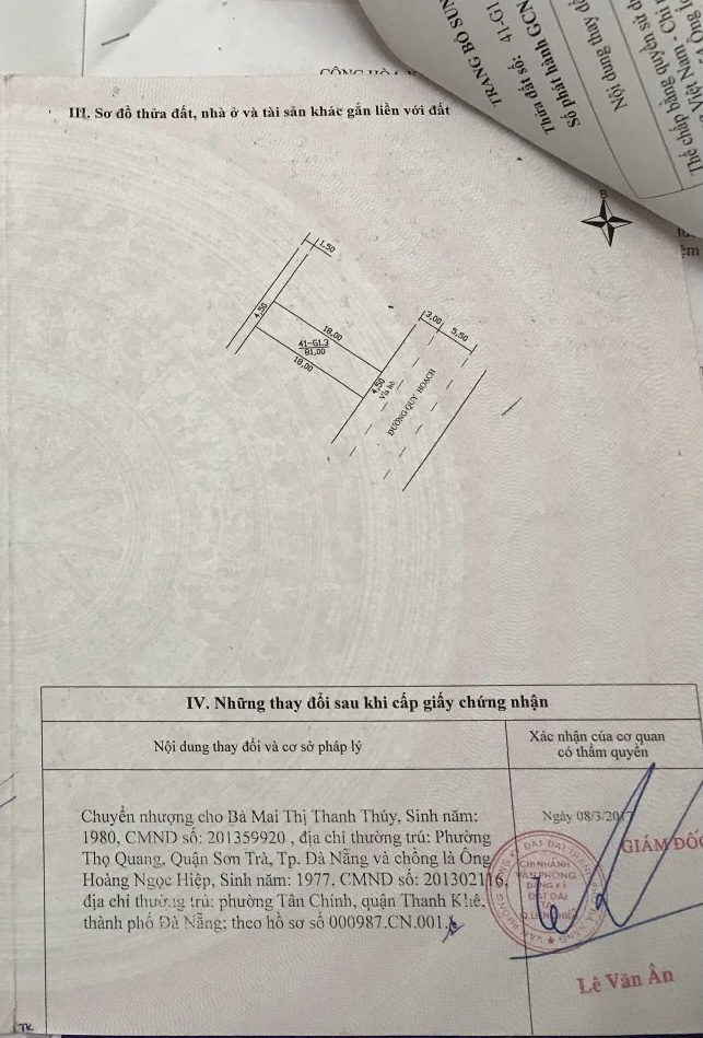 BÁN ĐẤT ĐƯỜNG PHAN THỊ NỂ ĐÀ NẴNG  