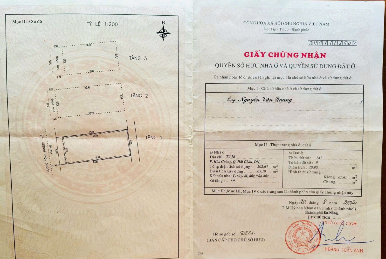 Bán Nhà Đường Tống Phước Phổ Đà Nẵng