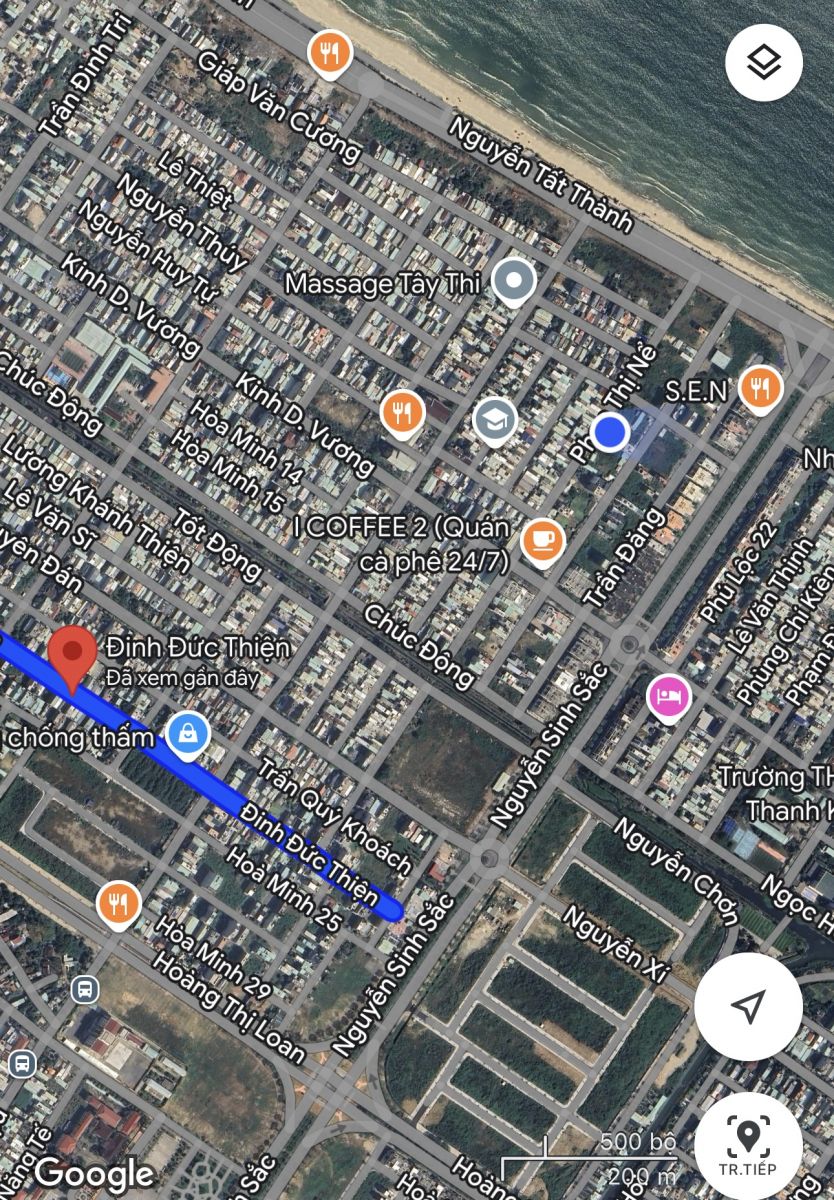 Bán Đất đường Đinh Đức Thiện Đà Nẵng