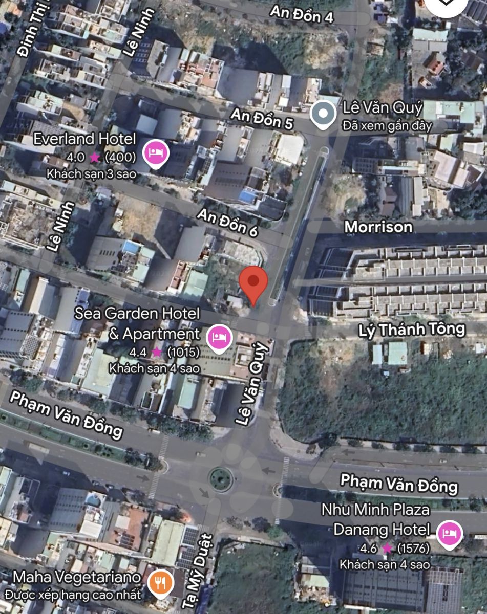 Đất 2 MT Lê Văn Quý và Lý Thánh Tông Đà Nẵng