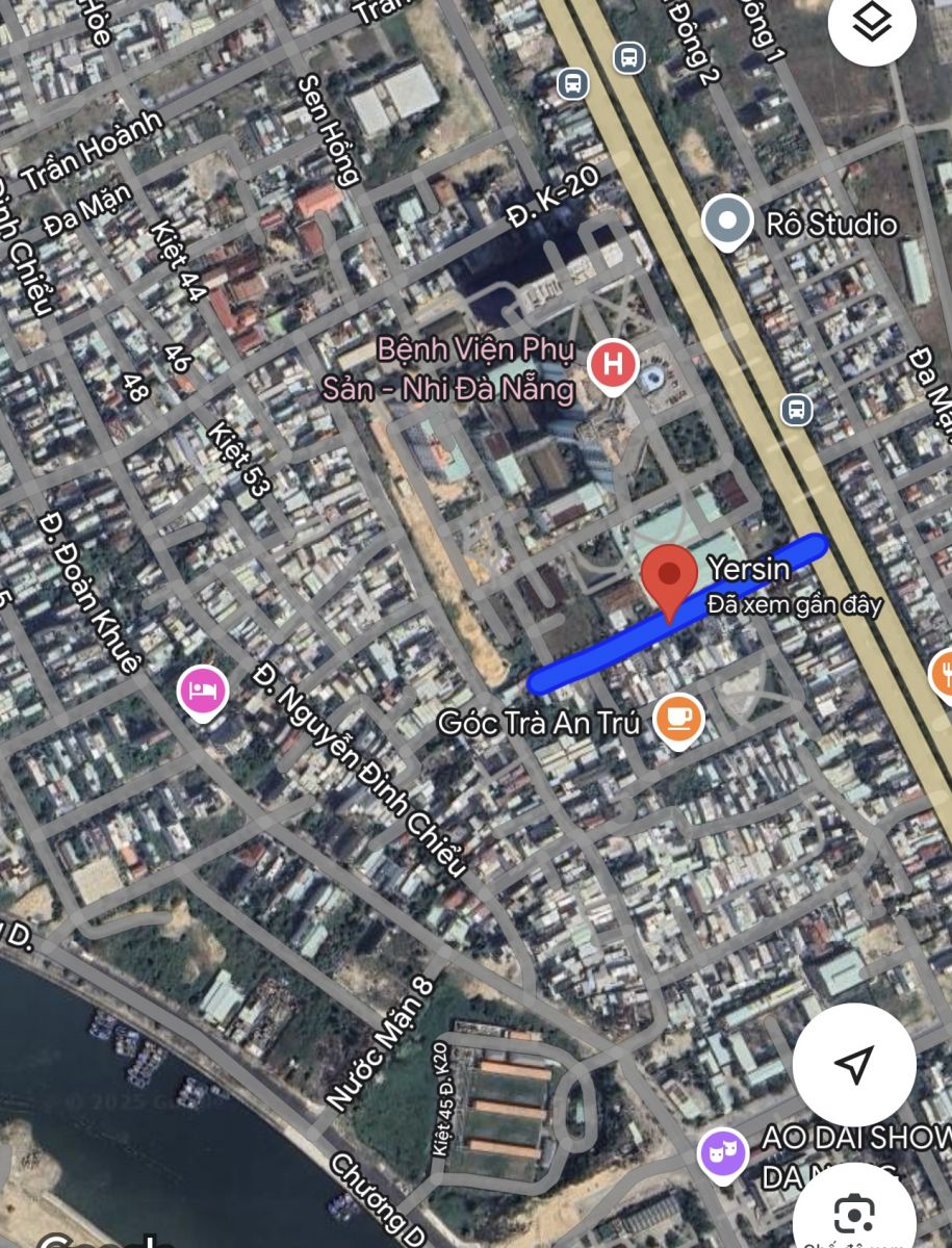 Bán Đất 2 MT Yersin và Đa Mặn 4 Đà Nẵng