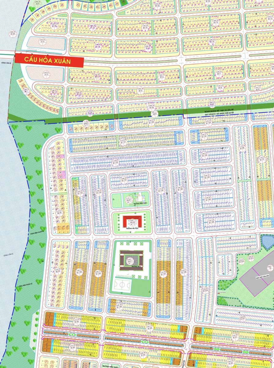 Bán Đất Hoà Xuân Đà Nẵng đường Cồn Dầu 15 