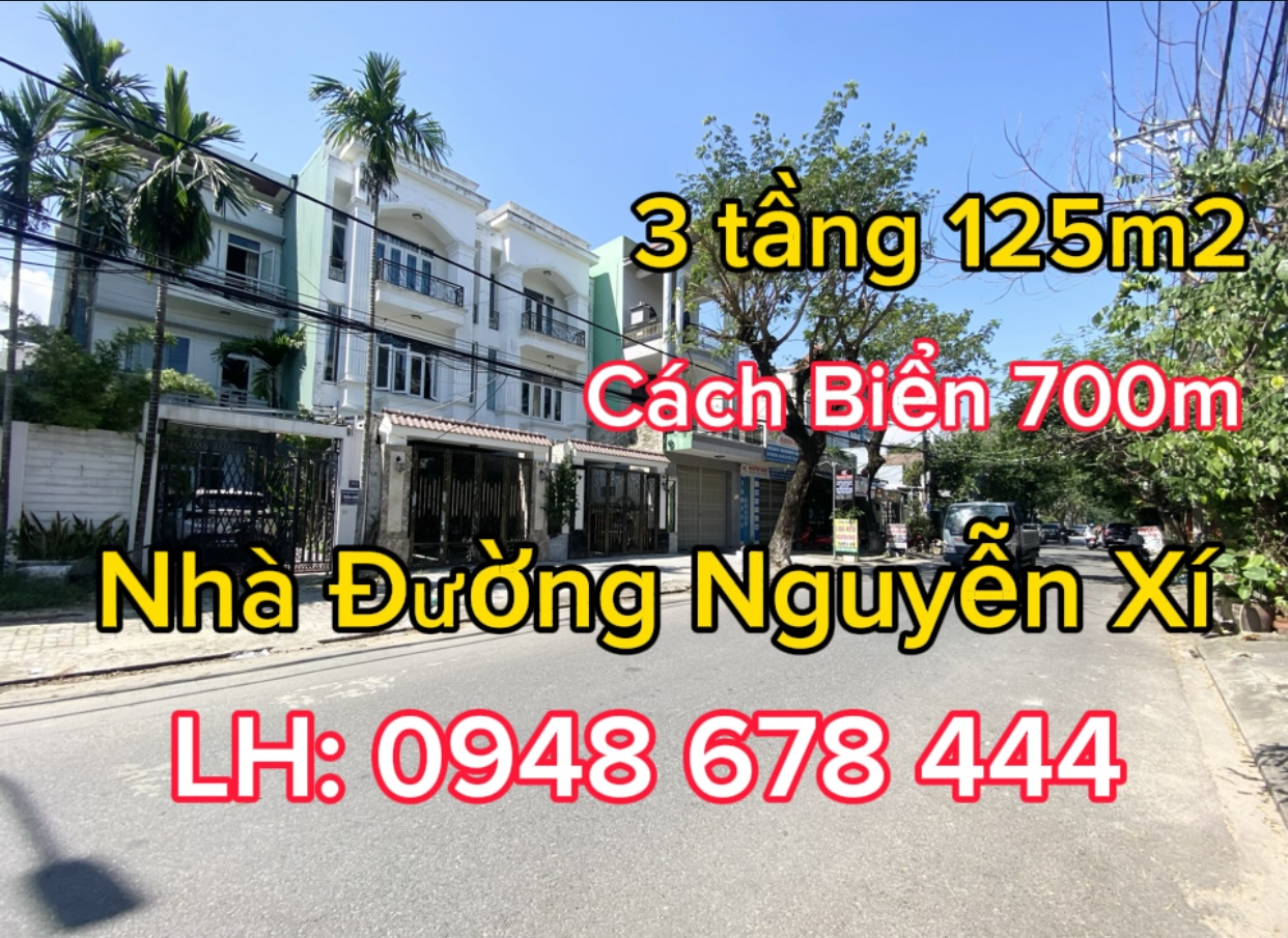Bán Nhà Phố Nguyễn Xí Đà Nẵng 