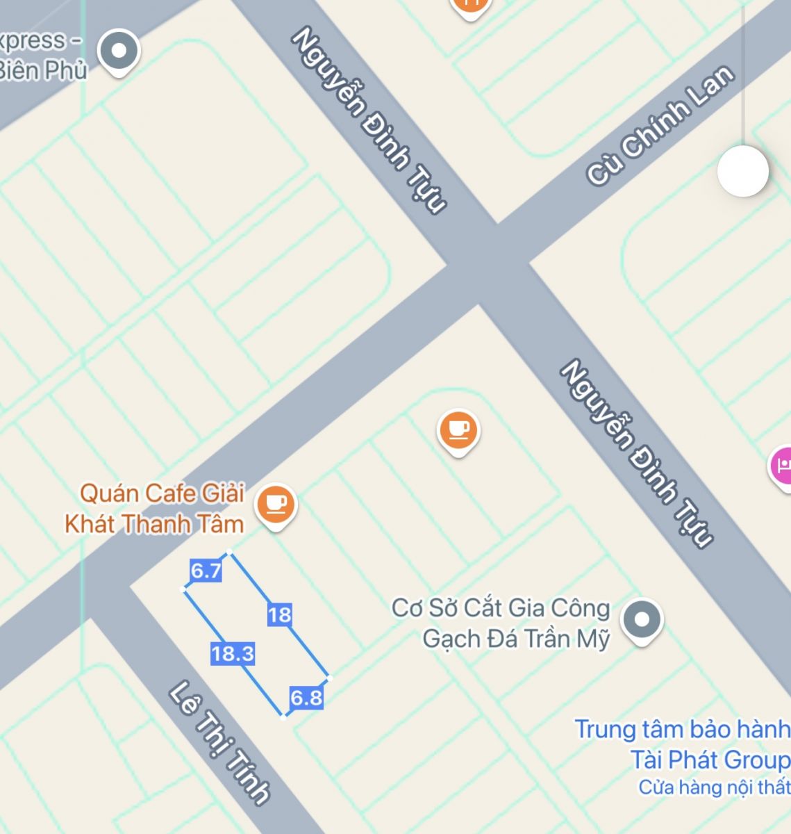 Bán Lô Góc 2 MT Cù Chính Lan Và Lê Thị Tính Đà Nẵng 