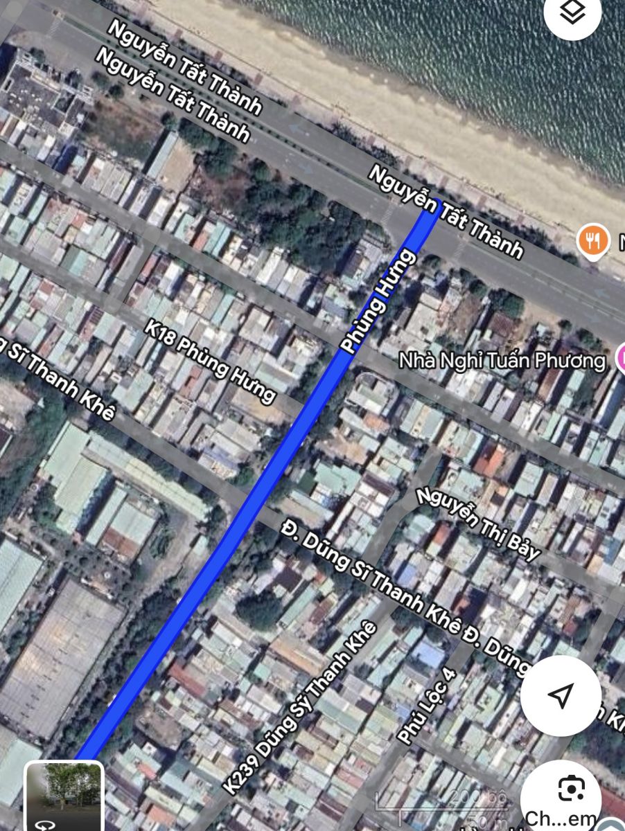 Bán Đất Đường Phùng Hưng Biển Đà Nẵng
