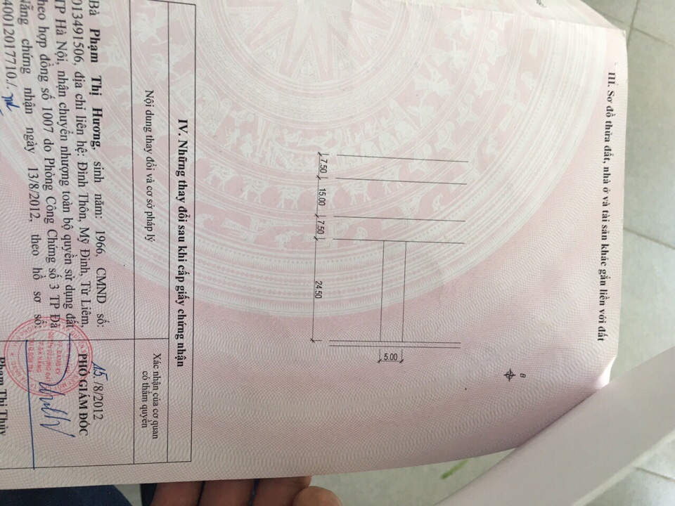 Bán đất mặt tiền đường Hồ Nghinh Đà Nẵng 